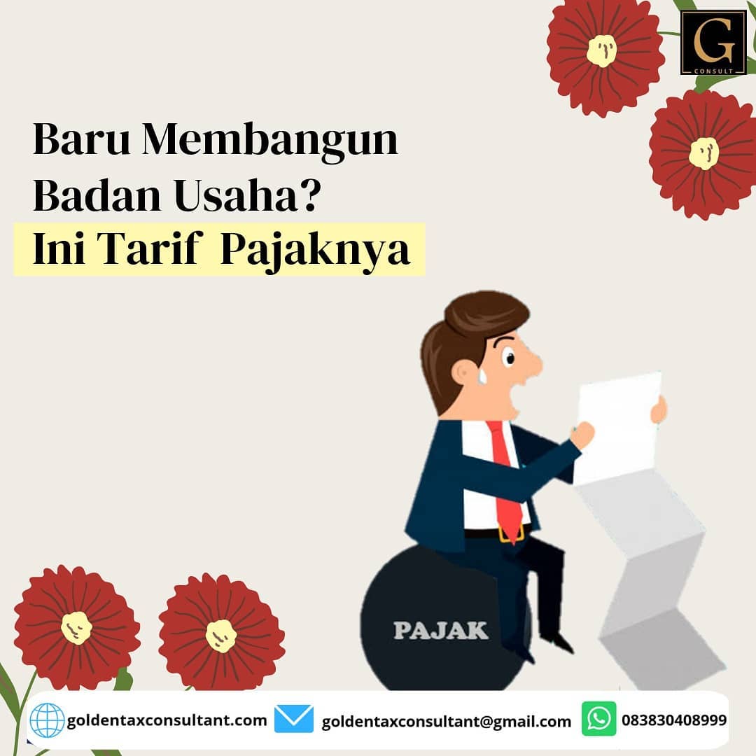 Konsultan pajak surabaya benowo 4 Tarif pajak badan usaha