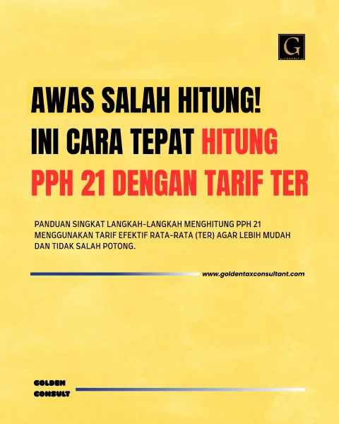 Cara hitung pph 21 dengan ter terbaru oktober 2025 10 Cara hitung pph 21