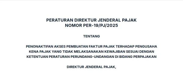 Per-19/pj/2025: waspadai 6 kriteria blokir e-faktur, tapi ini solusinya! 2 Ilustrasi penonaktifan akses e-faktur sesuai per-19/pj/2025 oleh direktorat jenderal pajak