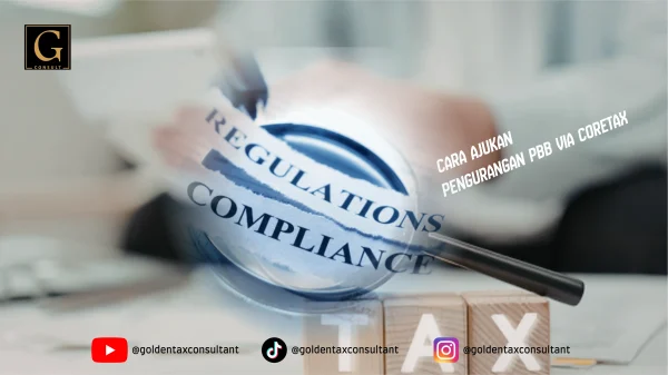 Cara pengurangan pbb via coretax 2026, jangan sampai ditolak djp 2 Pengurangan pbb via coretax